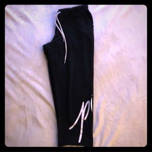 Cropped Victoria Secert sweat pants